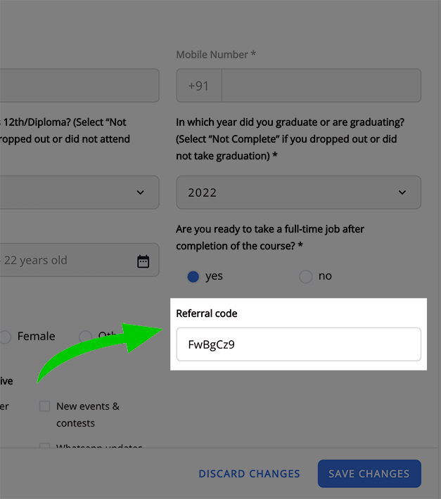 How To Redeem The Masai School Referral Code?
